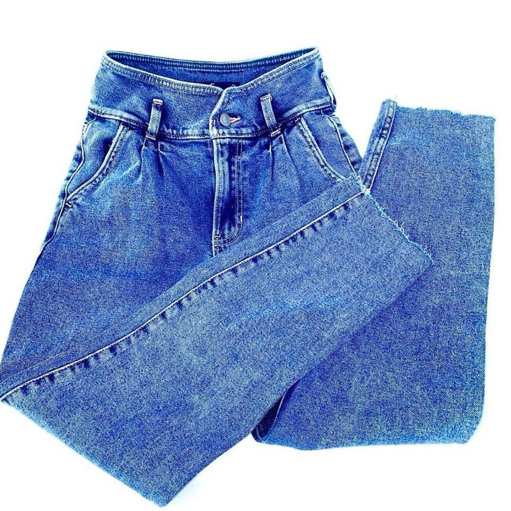 Hollister Ultra High-Rise Mom Jeans | Vintage Stretch Size 0 - Picture 3 of 11